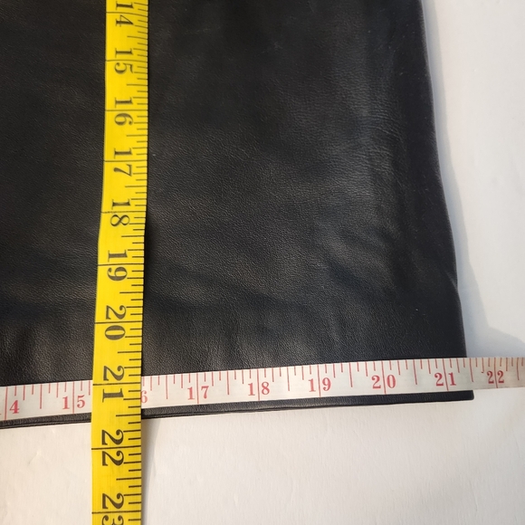Leather Cult Black Leather Mini Skirt - Picture 9 of 9
